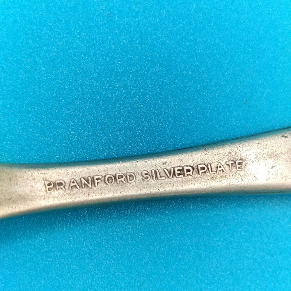 MICKEY MOUSE SPOON Branford Silver-Plate  5.5” Collectable Disney Antique 1930's - Picture 5 of 5